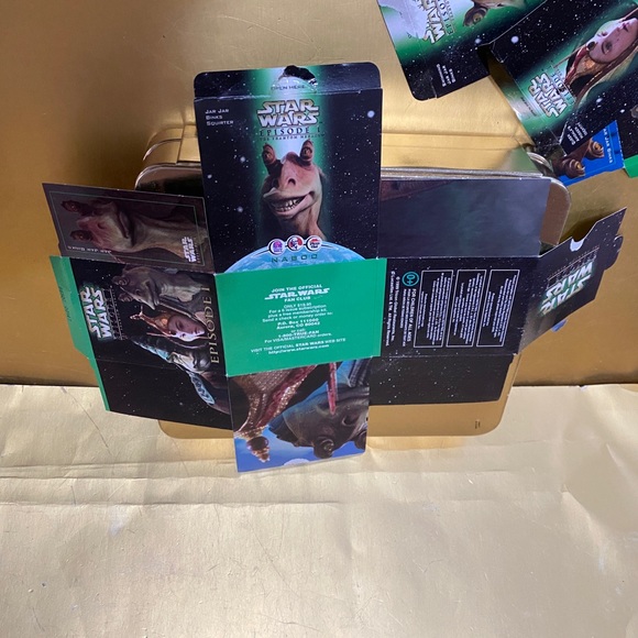 STAR WARS VTG 1999 KFC TOY COLLECTION OF 7 SEALED - Picture 12 of 16